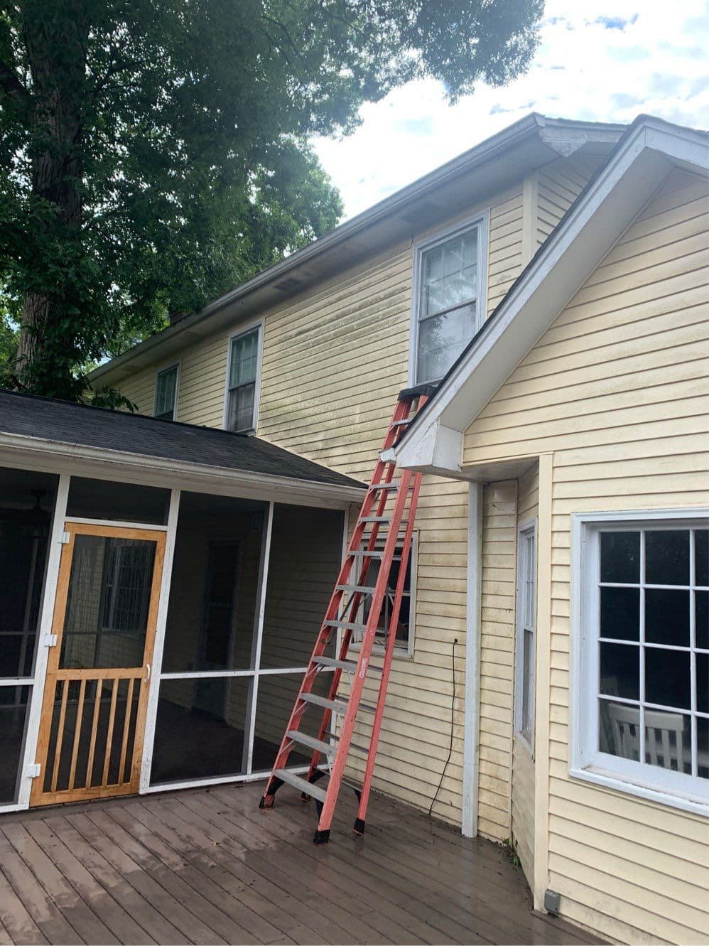 Gallery photos for Home and Driveway Pressure Washing Project Restores Shine: Image #1