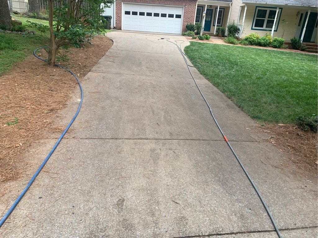 Gallery photos for Home and Driveway Pressure Washing Project Restores Shine: Image #3